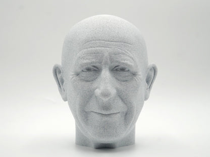 King Charles III Bust – 3D Printed Bust Sculpture | Royal Statue for Office Decor