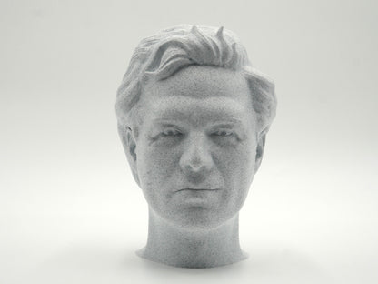 Mark Ruffalo Bust – 3D Printed Sculpture | Eco Friendly PLA Actor Statue for Home Office