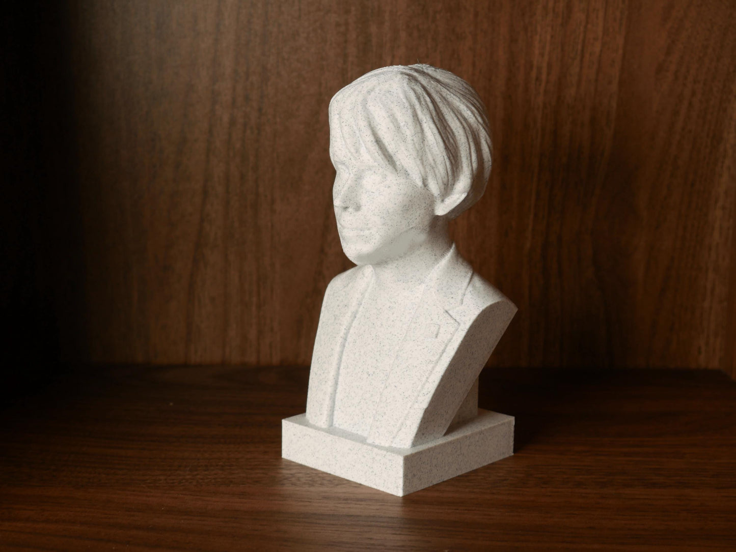 Brian Cox Bust - 3D Printed Physicist Statue | Cosmic Decor for Home Office