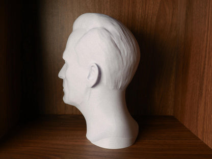 Robert Knepper Bust – 3D Printed Sculpture | Detailed Actor Statue for Home Office Decor