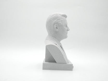 Charlie Kirk Bust Sculpture – 3D Printed Statue | Political Commentator Decor for Office