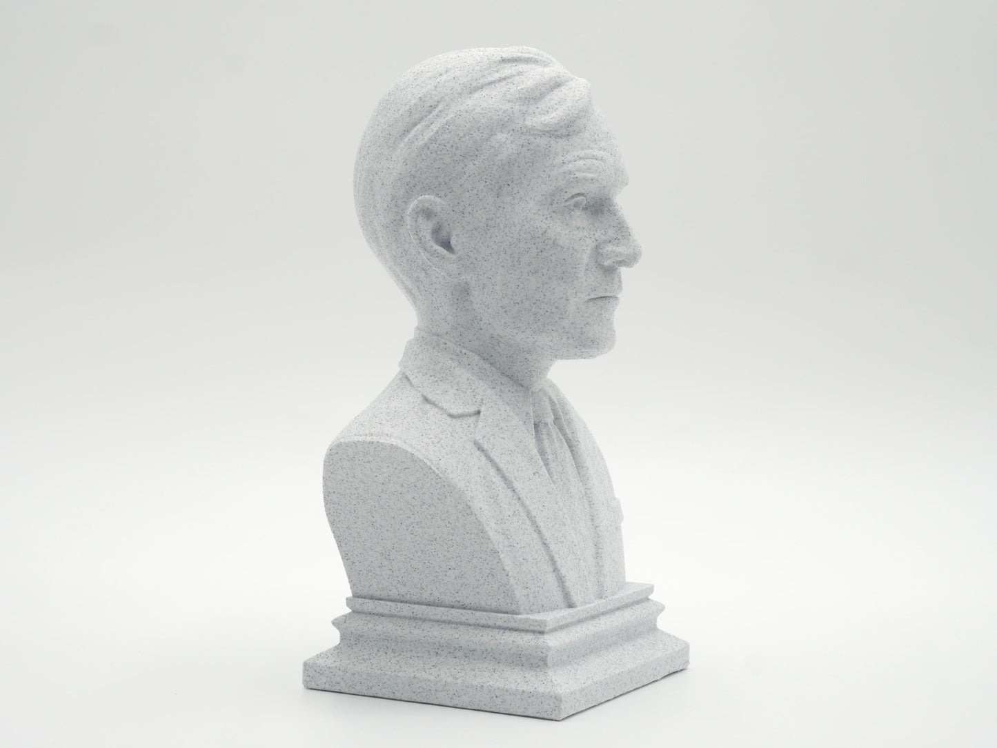 Bill Nye Bust Sculpture - 3D Printed Science Educator Statue for Study Room
