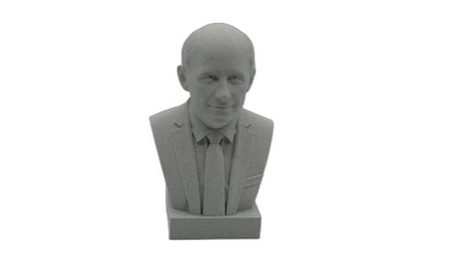 Enrico Fermi Bust | 3D Printed Sculpture - Physicist Statue & Science Decor Gift