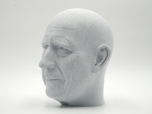 King Charles III Bust – 3D Printed Bust Sculpture | Royal Statue for Office Decor