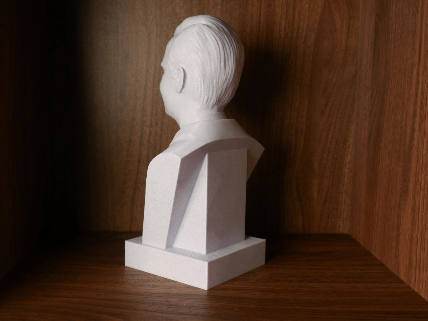 Mr Rogers Bust Sculpture – 3D Printed Bust with Museum Quality Finish for Library Decor