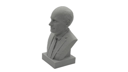 Enrico Fermi Bust | 3D Printed Sculpture - Physicist Statue & Science Decor Gift