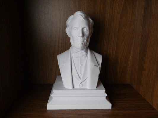 Abraham Lincoln Bust - 16th President Statue | Civil War Leader Sculpture, Educational Decor