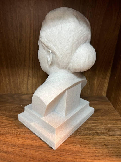 Marie Curie Sculpture Bust - Life Size Female Scientist Art | STEM Gift