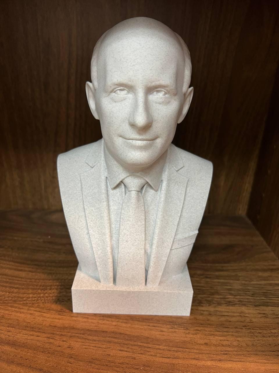 Enrico Fermi Bust | 3D Printed Sculpture - Physicist Statue & Science Decor Gift