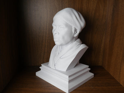 Harriet Tubman Bust Sculpture – Abolitionist Statue | Black History Decor Gift