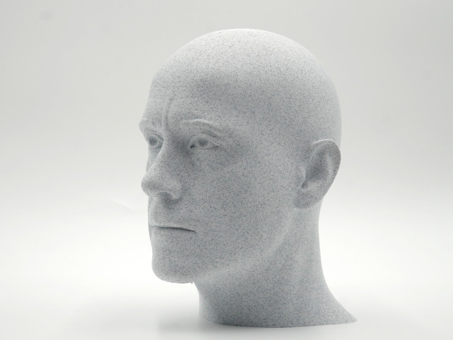Robert Downey Jr Bust – Cinematic Actor Sculpture | 3D Printed PLA Model for Studio & Display