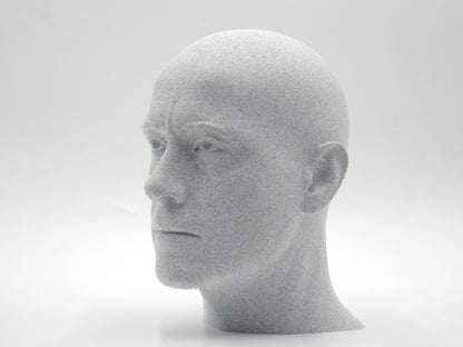 Robert Downey Jr Bust – Cinematic Actor Sculpture | 3D Printed PLA Model for Studio & Display