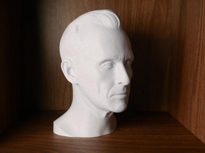 Robert Knepper Bust – 3D Printed Sculpture | Detailed Actor Statue for Home Office Decor