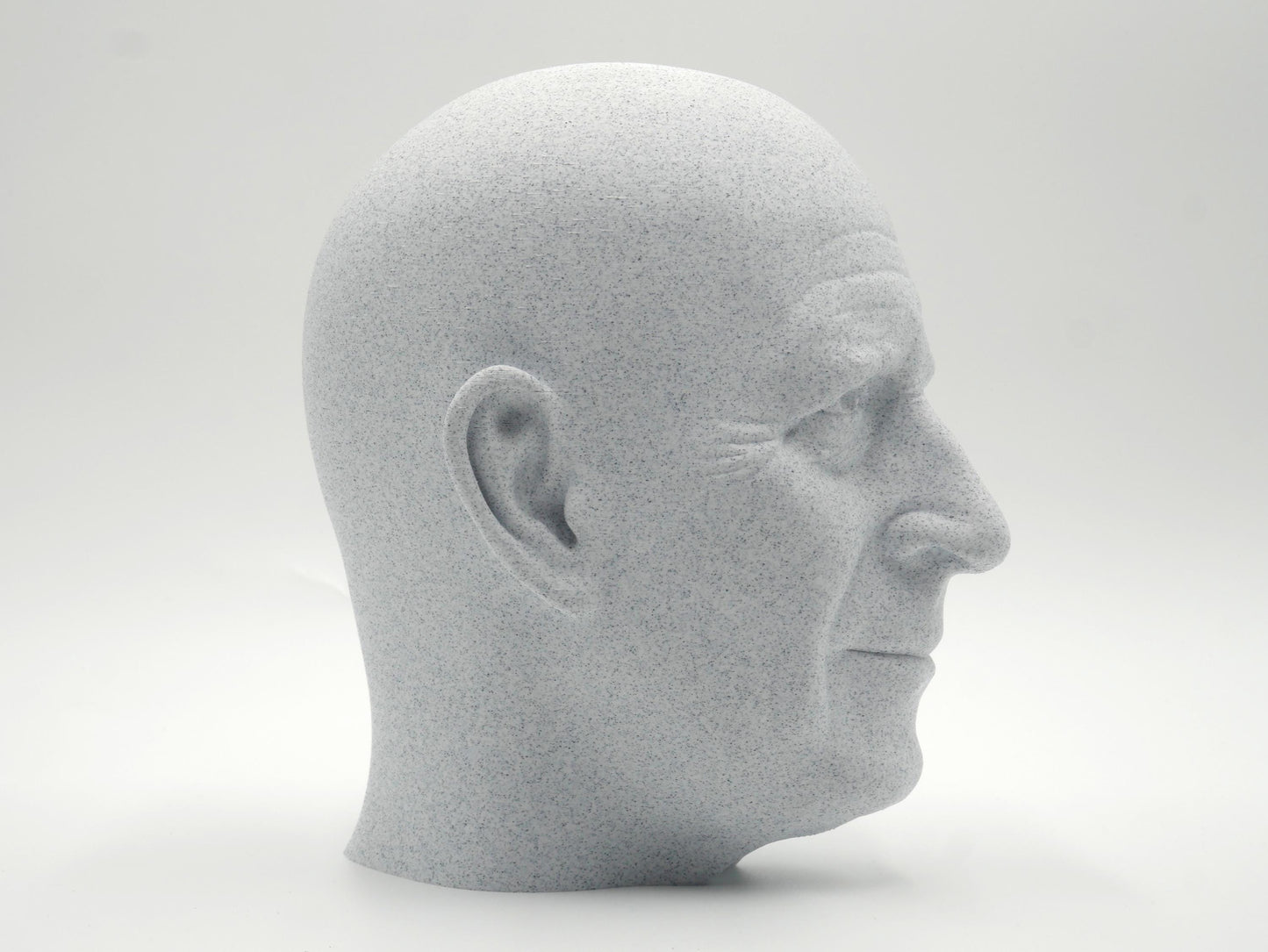 King Charles III Bust – 3D Printed Bust Sculpture | Royal Statue for Office Decor