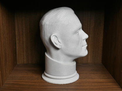 John Cena Bust Sculpture – Wrestling Legend Statue | Sports Fan Decor