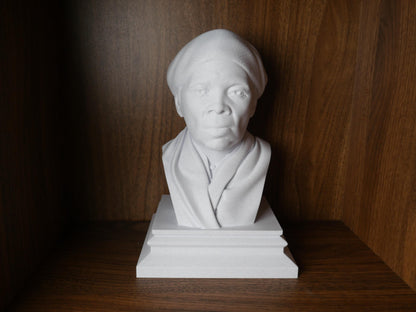 Harriet Tubman Bust Sculpture – Abolitionist Statue | Black History Decor Gift