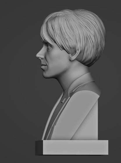 Brian Cox Bust - 3D Printed Physicist Statue | Cosmic Decor for Home Office