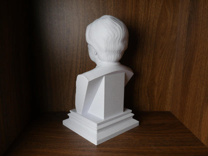 Eleanor Roosevelt Bust – Human Rights Statue | 3D Printed First Lady Sculpture