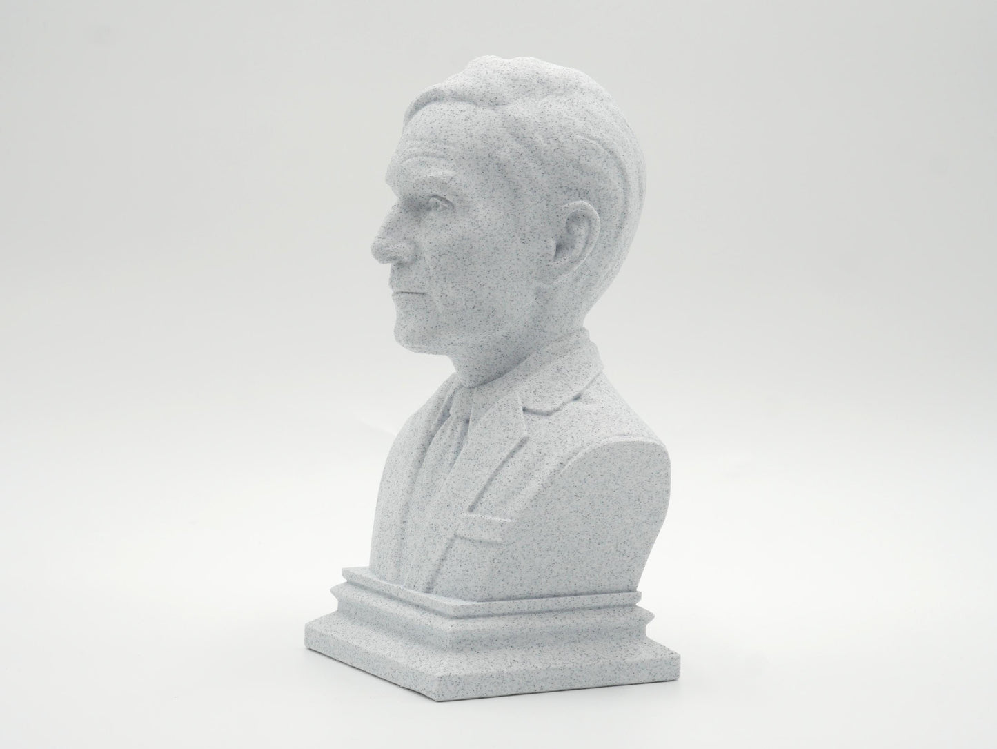 Bill Nye Bust Sculpture - 3D Printed Science Educator Statue for Study Room