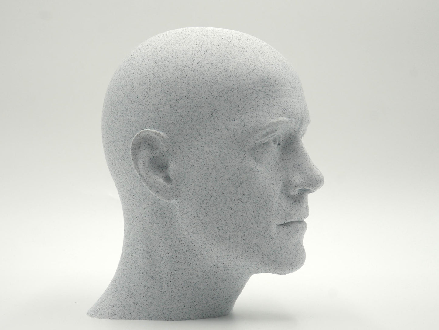 Robert Downey Jr Bust – Cinematic Actor Sculpture | 3D Printed PLA Model for Studio & Display