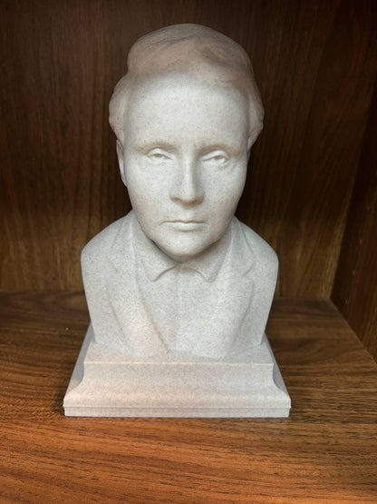 Marie Curie Sculpture Bust - Life Size Female Scientist Art | STEM Gift