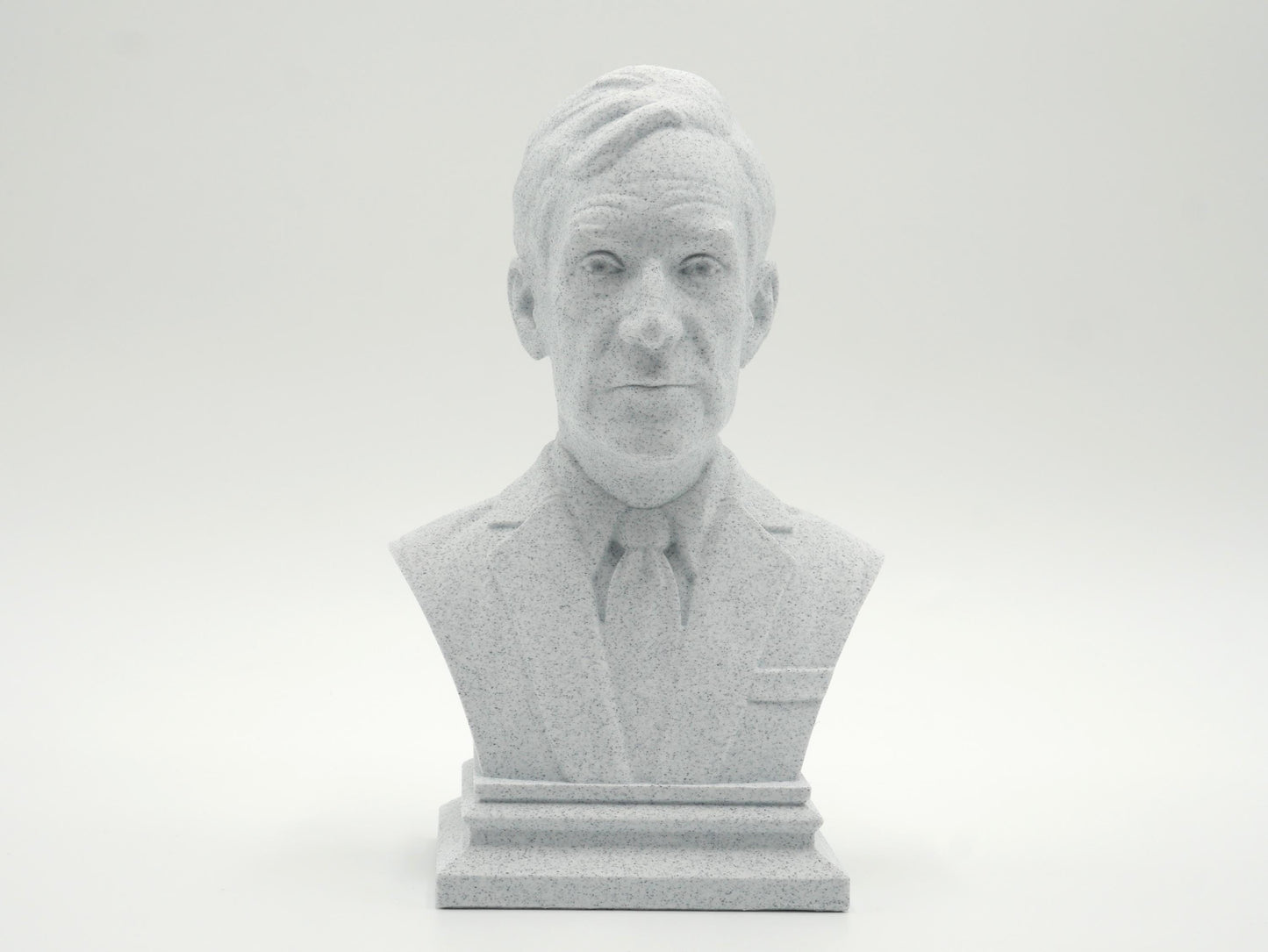Bill Nye Bust Sculpture - 3D Printed Science Educator Statue for Study Room