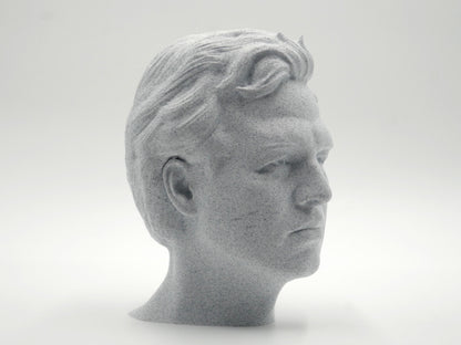 Mark Ruffalo Bust – 3D Printed Sculpture | Eco Friendly PLA Actor Statue for Home Office