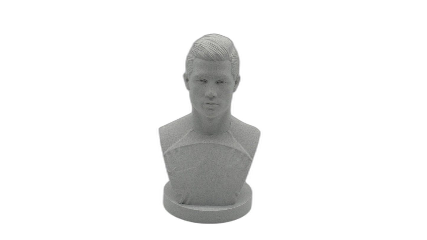 Cristiano Ronaldo Bust – Football Legend Sculpture | Athlete Decor Gift