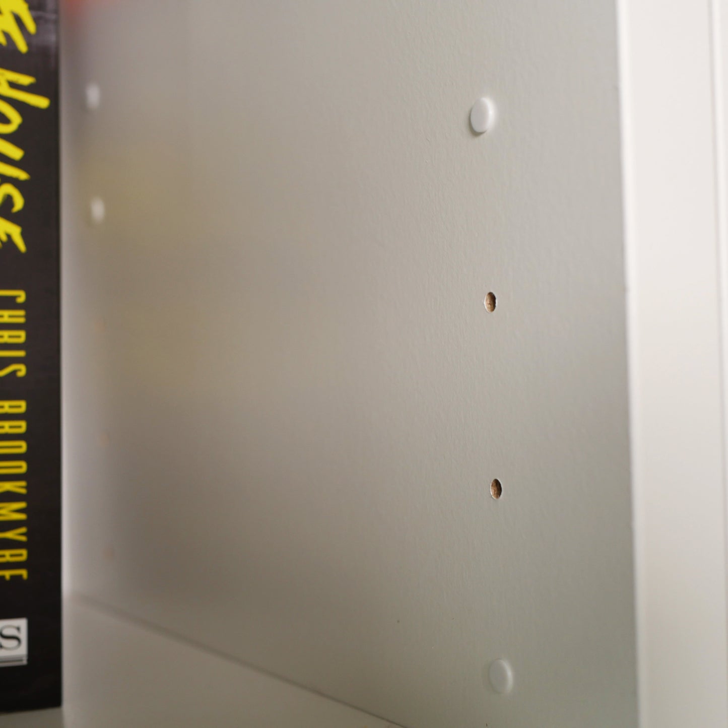 Ikea BESTA Bookshelf Hole Plugs Pack Cover Caps White Wardrobe Half Size Black Brown White Oak Besta Book Shelf 2.8mm Diameter Plug