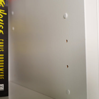 Ikea BESTA Bookshelf Hole Plugs Pack Cover Caps White Wardrobe Half Size Black Brown White Oak Besta Book Shelf 2.8mm Diameter Plug