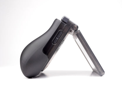 Anbernic RG35XX-SP Comfort Grip Felt Lining Case with Felt Wrap Ergonomic RG35X Handheld RG35 SP Back Plate Cover Scratch Protection