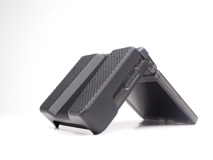 Anbernic RG35XX-SP RG35 SP Slim Grip Felt Lining Case with Felt Wrap Ergonomic RG35X Handheld Flip Rocker Screen Back Plate Convertible