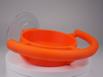 Bird Feeder Window Suction Cup Holder for Seeds Jelly or Avian Food Outdoor Rated with ASA Filament 3D Printed