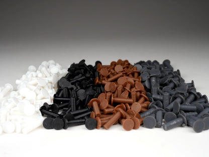 Ikea BESTA Bookshelf Hole Plugs Pack Cover Caps White Wardrobe Half Size Black Brown White Oak Besta Book Shelf 2.8mm Diameter Plug