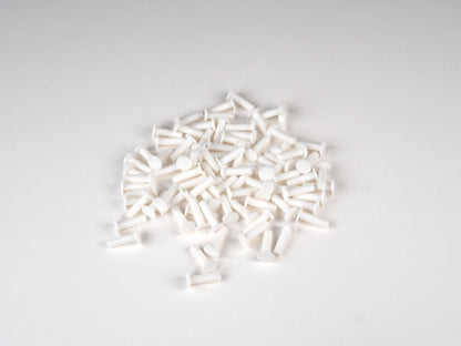 Ikea BESTA Bookshelf Hole Plugs Pack Cover Caps White Wardrobe Half Size Black Brown White Oak Besta Book Shelf 2.8mm Diameter Plug