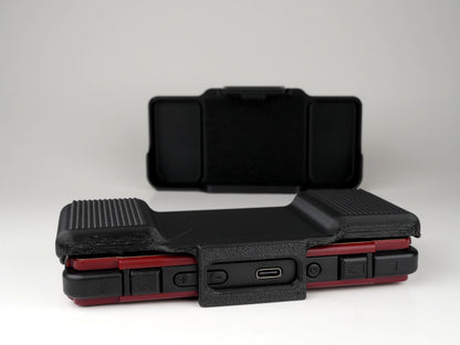 Felt Miyoo A30 Grip 2-in-1 A30 Screen Cover Reversible Comfort Grip Felt Lining Case with Felt Wrap Ergonomic Miyoo Handheld two in one