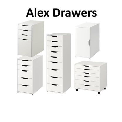 IKEA Inspired Alex Drawer Handles | Organize your Desk or Office Setup | Multiple Color 3D Printed Drawer Pulls IKEA Hack | Customized Gamer