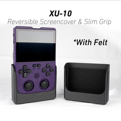 XU 10 Reversible Screen Cover Slim Chin Grip Felt Screen Protector