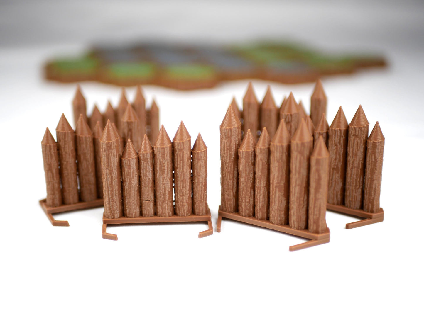 Palisades Hero Scape Single Hex Obstacle | Tabletop Terrain Hex Piece | HeroScape Upgrade Board Game | DnD Role Play Game Tile DIY Kit