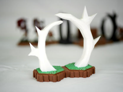 Hero Scape Obstacle Interactive Viking Portal | Tabletop Terrain Hex Pieces | Paintable Miniature Board | DnD Role Play Game Upgrade Tile