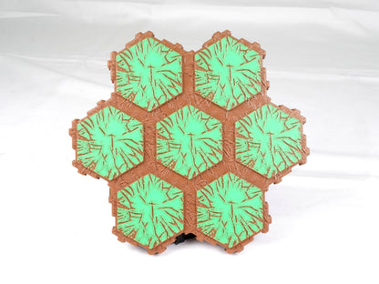 Terrain Expansion Pack for Heroscape Hex Terrain Full | Tabletop | Paintable Miniature Board Game| DnD Role Play Game Hero Scape Game JCSFY