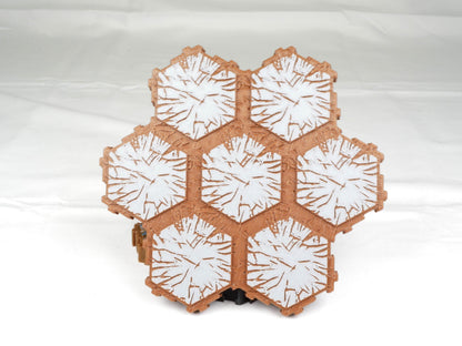 Terrain Expansion Pack for Heroscape Hex Terrain Full | Tabletop | Paintable Miniature Board Game| DnD Role Play Game Hero Scape Game JCSFY