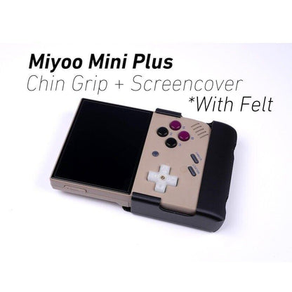Miyoo Mini Plus Reversible Screen Cover Chin Grip Felt Screen Protector