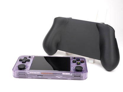 Felt Anbernic RG35XX-H Grip 2-in-1 Reversible Screen Cover & Thick Comfort Grip Case with Felt Wrap Ergonomic RG35X Handheld 2n1 RG35 Deluxe
