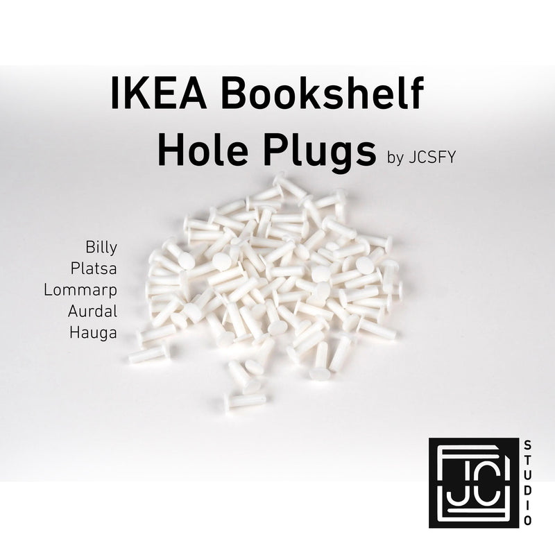 120+ Ikea Billy Bookshelf Hole Plugs Pack Cover Caps White Wardrobe Half Size Black Billy Book Shelf 3.5mm Plug Lommarp Platsa Aurdal Hauga