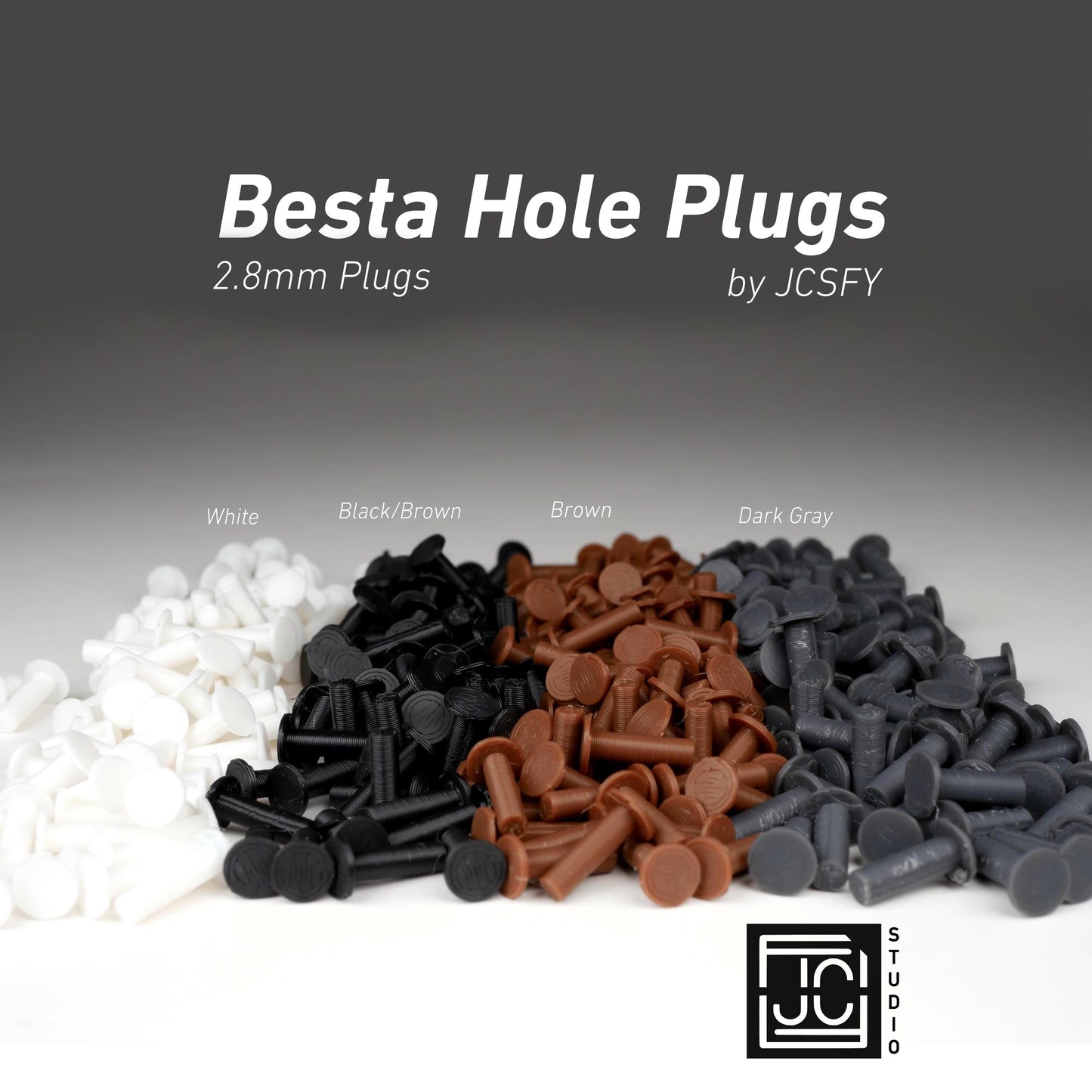 Ikea BESTA Bookshelf Hole Plugs Pack Cover Caps White Wardrobe Half Size Black Brown White Oak Besta Book Shelf 2.8mm Diameter Plug