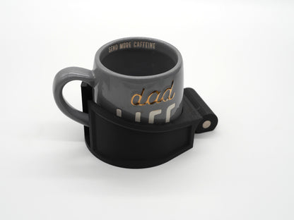 Mug Holder Attachment Tabletop Game Station Modular Add-On | Dice Tower Warhammer| Board Game Organizer Tokens Cards DnD | WyldForm SpaceBar