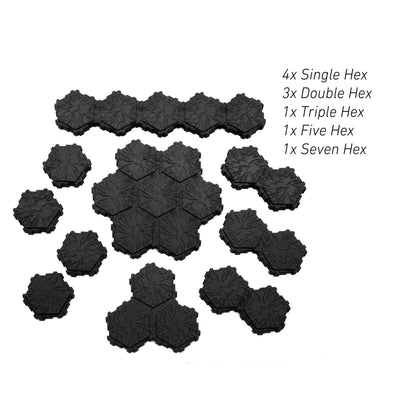 Terrain Expansion Pack for Heroscape Hex Terrain Full | Tabletop | Paintable Miniature Board Game| DnD Role Play Game Hero Scape Game JCSFY