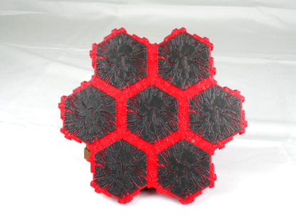 Terrain Expansion Pack for Heroscape Hex Terrain Full | Tabletop | Paintable Miniature Board Game| DnD Role Play Game Hero Scape Game JCSFY