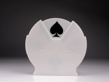 Euchre Trump Tracker Spinning Wheel for Playing Card Heart Diamond Spad Club Symbols Smooth Felt Glide White or Black for Card Player Gift
